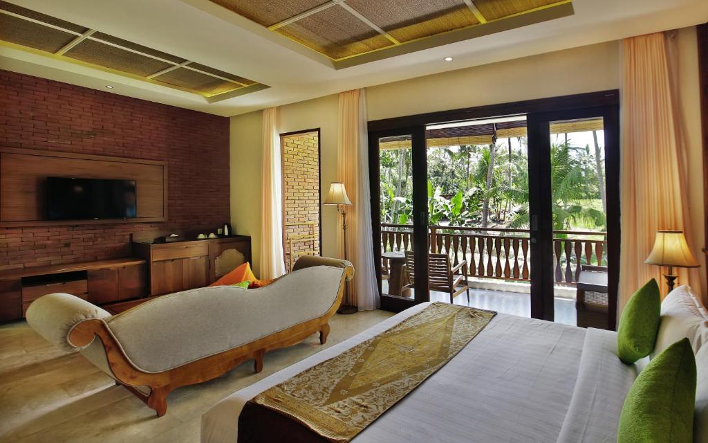 Сьюит (Полулюкс с видом на рисовые поля и бесплатными услугами), Green Field Resort Ubud