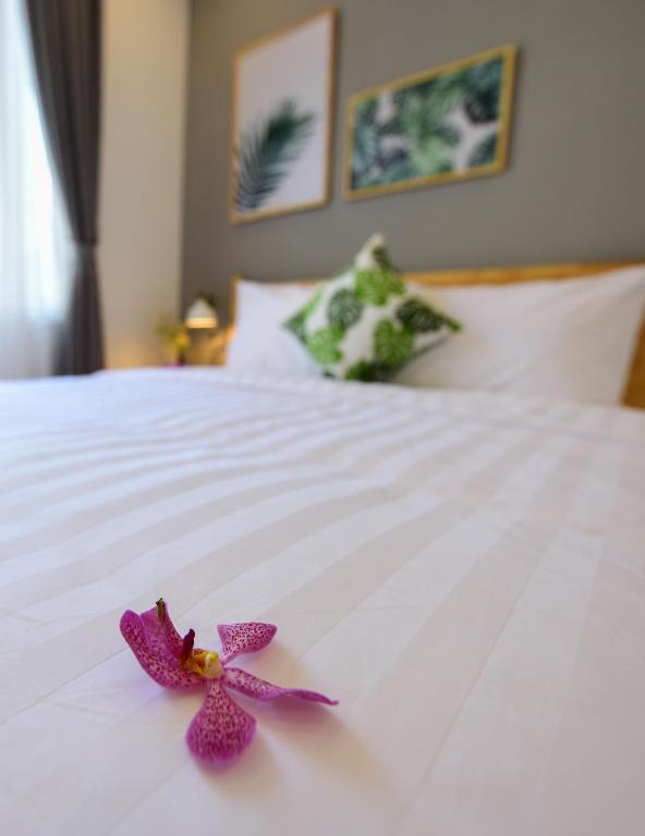 Двухместный (Двухместный номер Делюкс с 1 кроватью и видом на сад), La Paix Hue