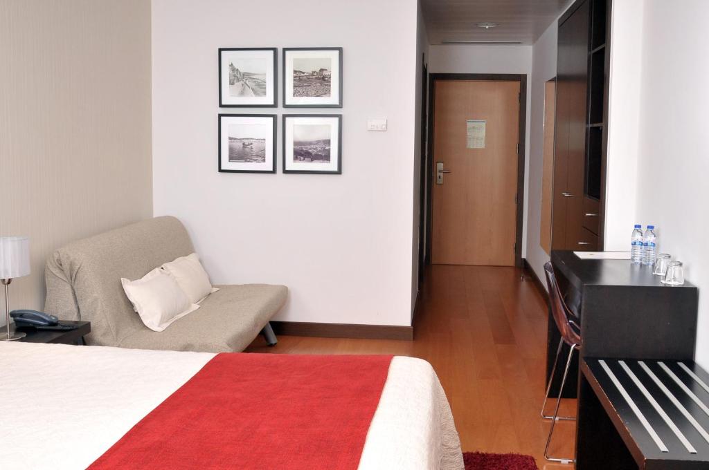 Двухместный (Двухместный номер с 1 кроватью или 2 отдельными кроватями) отеля Hotel Miramar Sul, Назаре