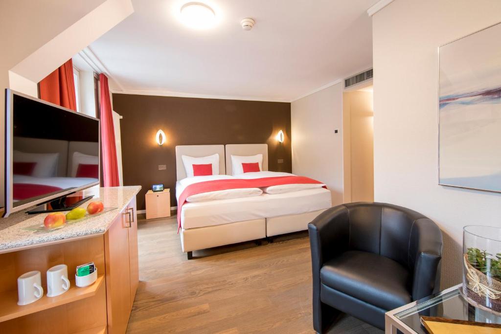 Двухместный (Стандартный двухместный номер с 1 кроватью и кондиционером) отеля Belvedere Swiss Quality Hotel, Гриндельвальд