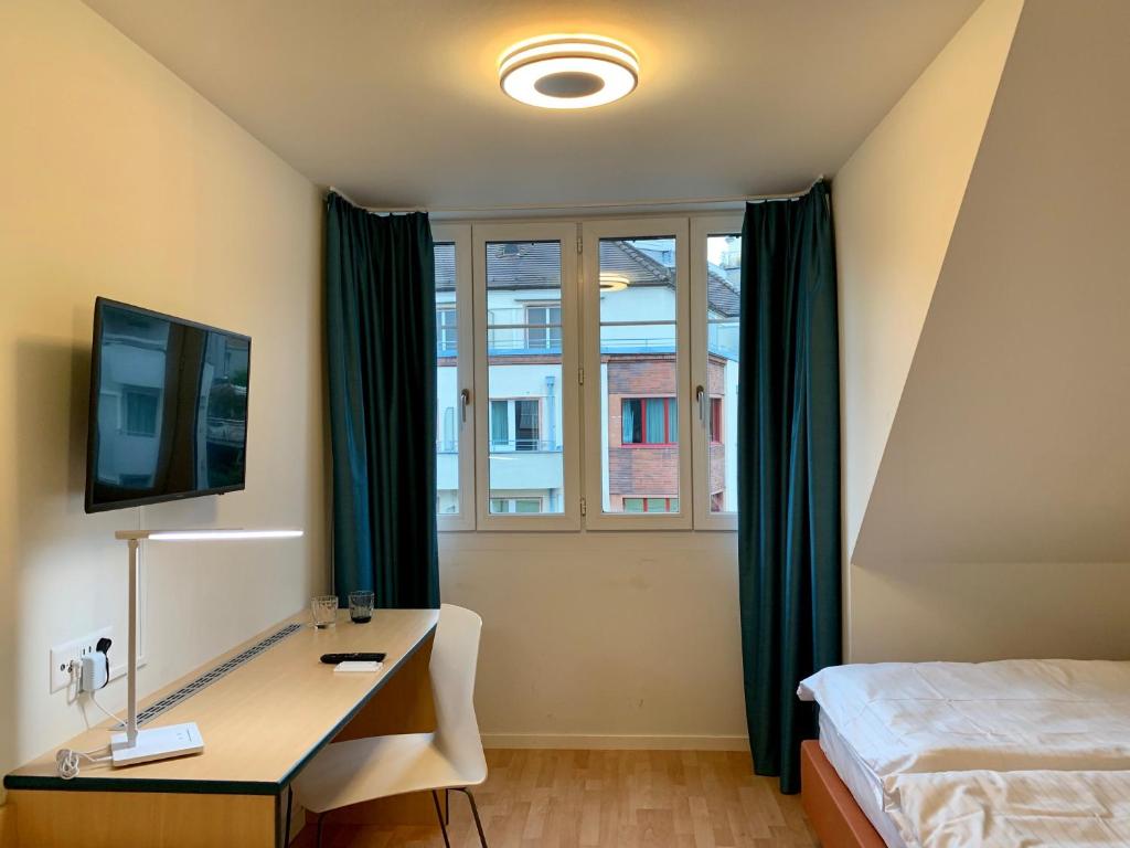 Двухместный (Двухместный номер Urban City с 2 отдельными кроватями) отеля Comfort Hotel Royal Zurich, Цюрих