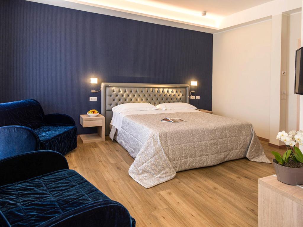 Двухместный (Улучшенный двухместный номер с 1 кроватью или 2 отдельными кроватями) отеля Hotel Terme Formentin, Абано-Терме