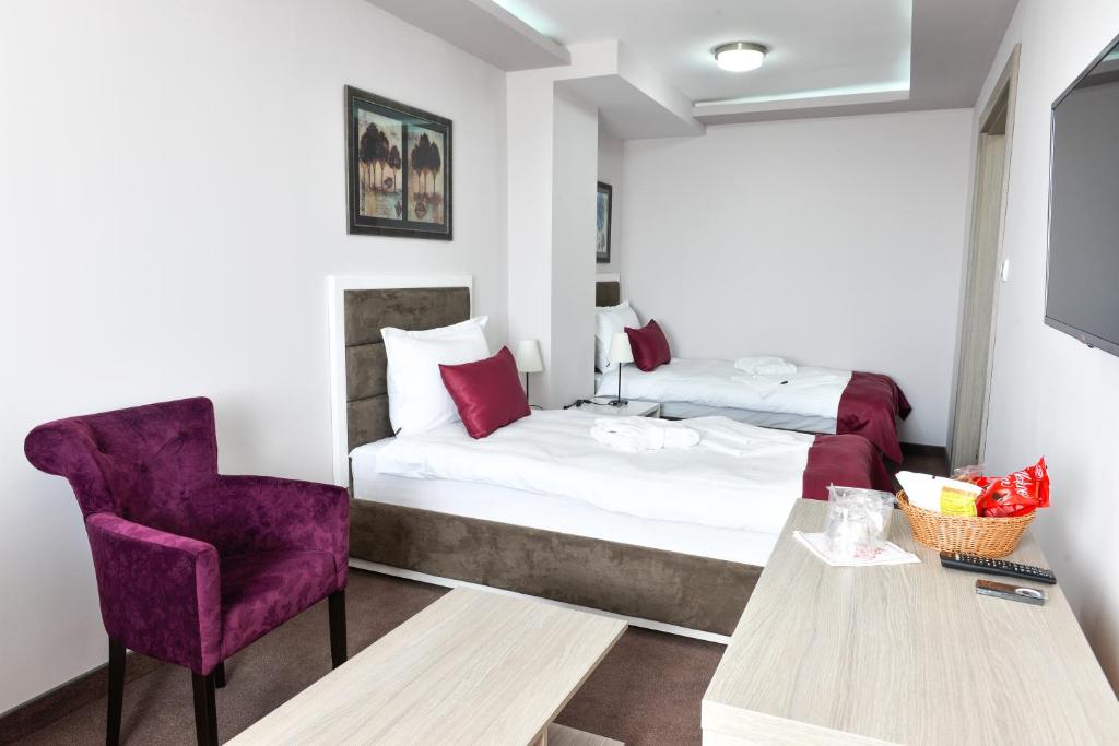 Двухместный (Стандартный двухместный номер с 2 отдельными кроватями) отеля Hotel Ana Lux Spa, Пирот