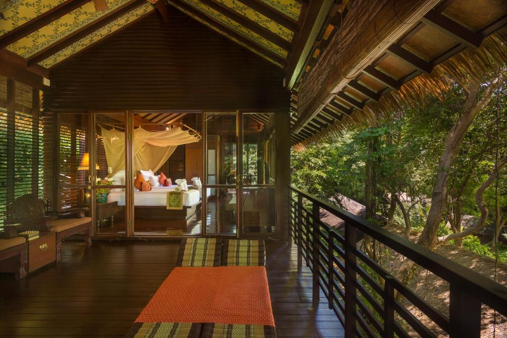 Двухместный (Люкс с 2 отдельными кроватями и видом на сад) курортного отеля Zeavola Resort, Пхи-Пхи