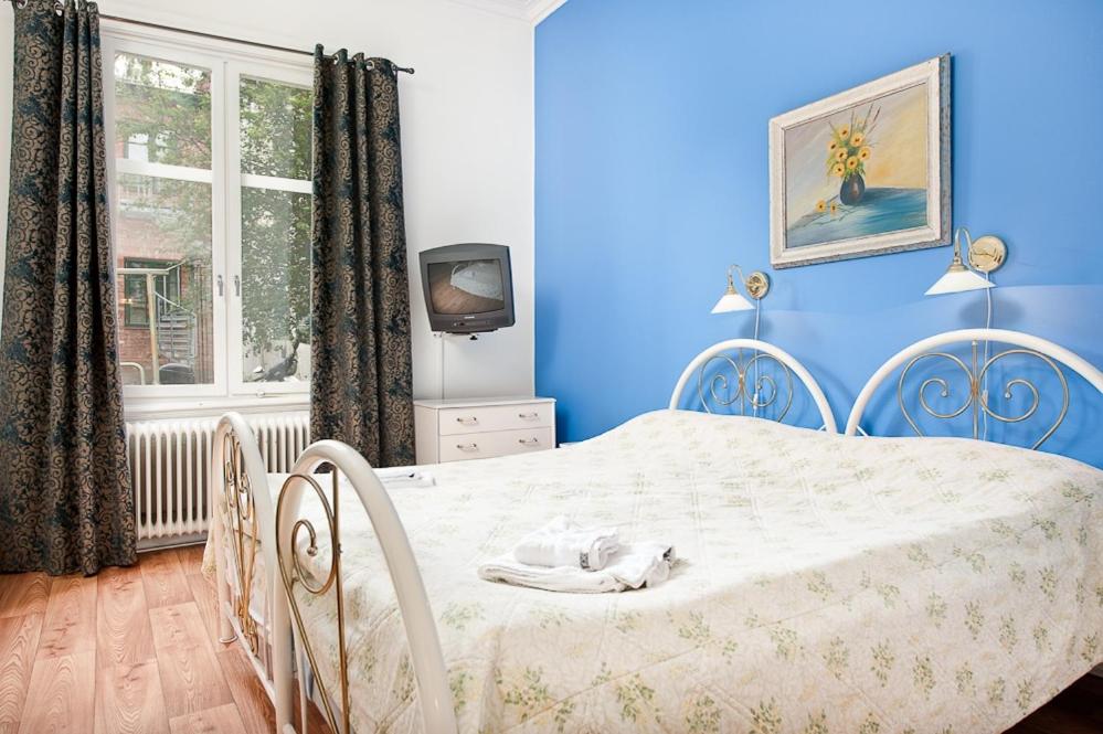 Двухместный (Двухместный номер с 1 кроватью и общей ванной комнатой) гостевого дома Pensionat Svea, Эстерсунд
