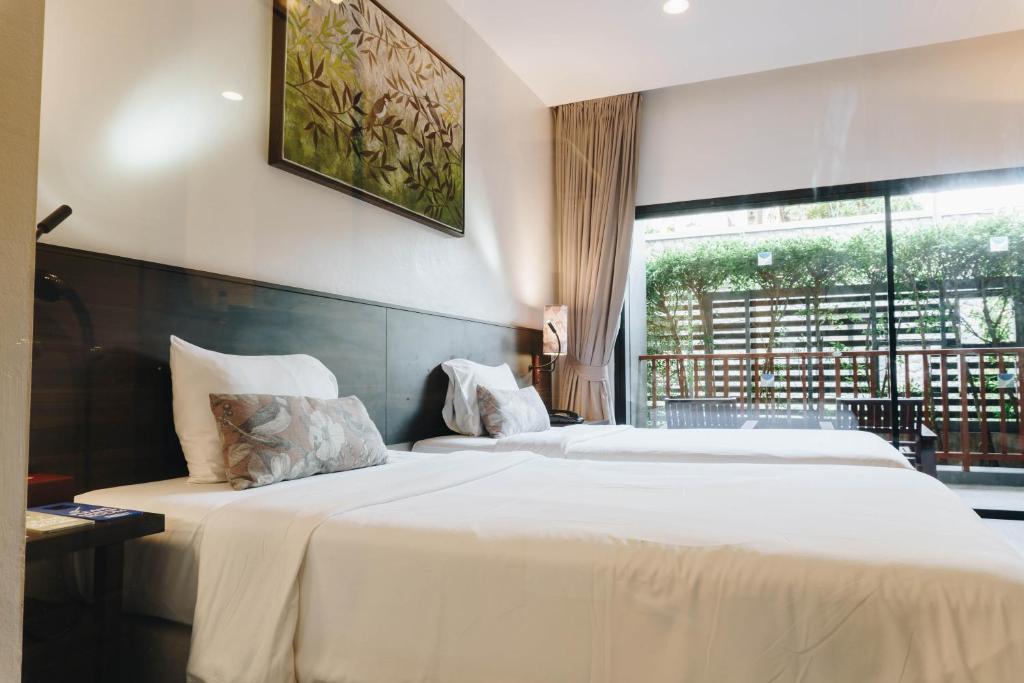 Двухместный (Двухместный номер Делюкс с 1 кроватью или 2 отдельными кроватями) отеля Deevana Plaza Krabi, Краби
