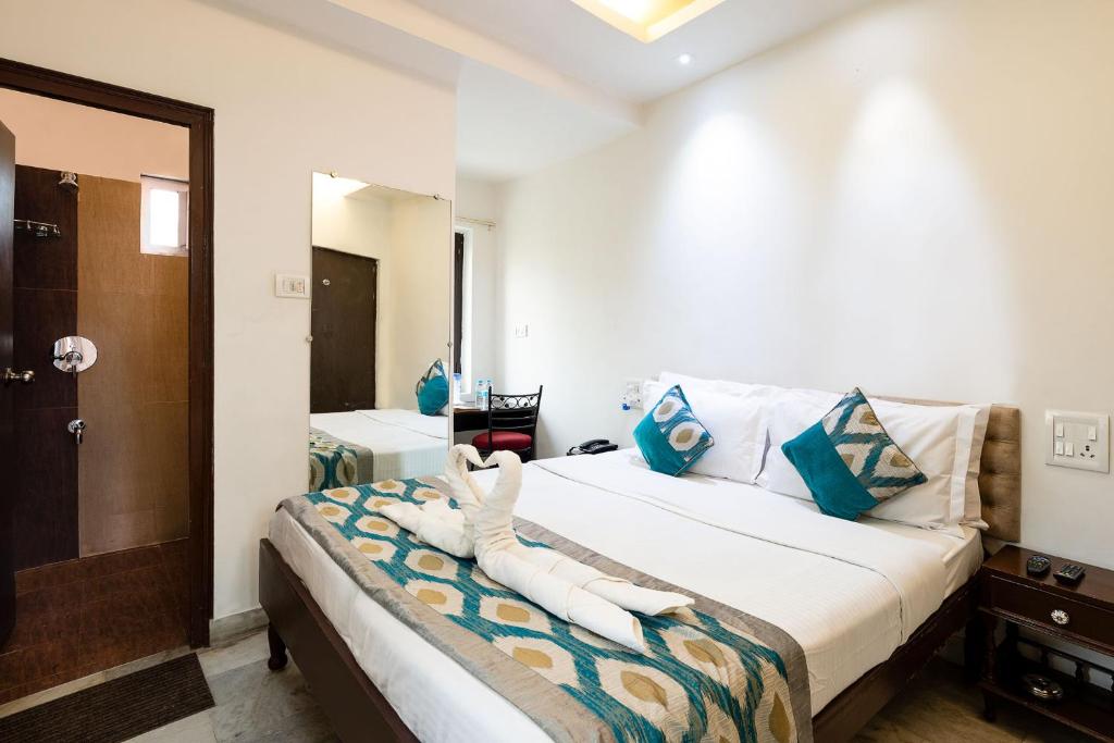 Двухместный (Стандартный двухместный номер с 1 кроватью) отеля Divine Ganga Cottage, Ришикеш