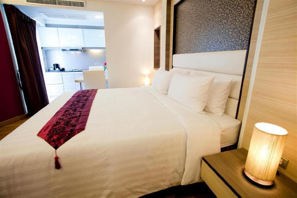 Двухместный (Суперлюкс Гранд) отеля iCheck inn Residences Sukhumvit 20, Бангкок