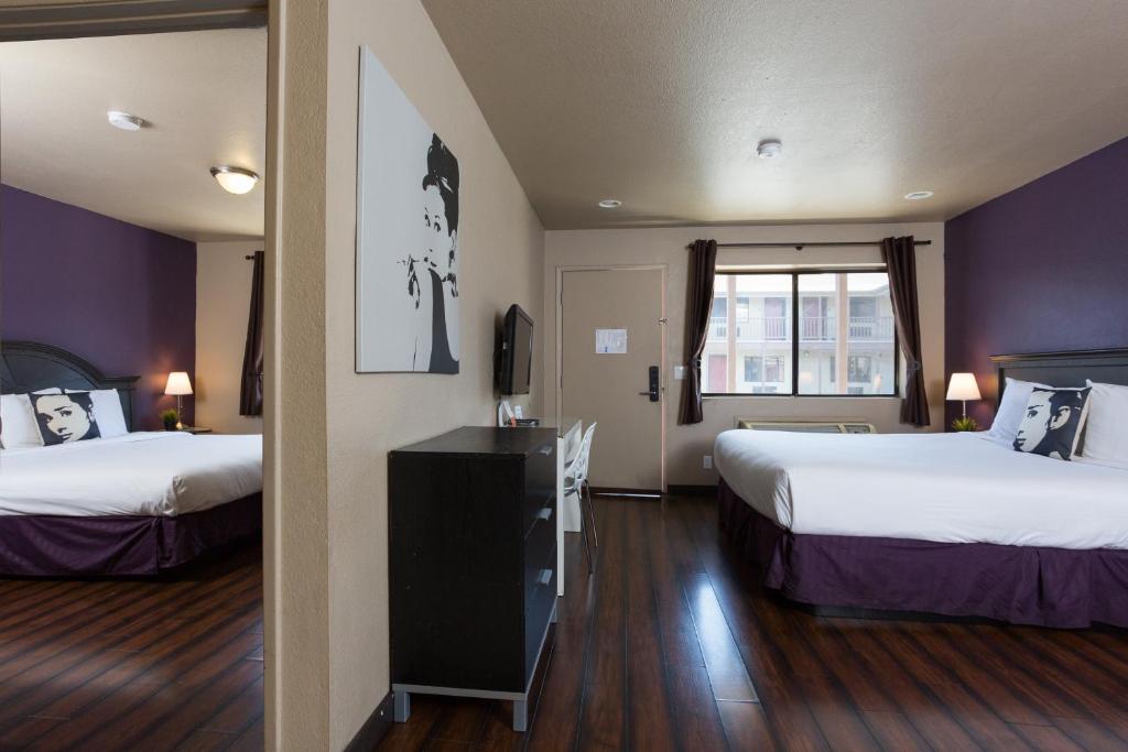 Сьюит (Люкс с 2 спальнями) мотеля Alura Inn, Сан-Хосе