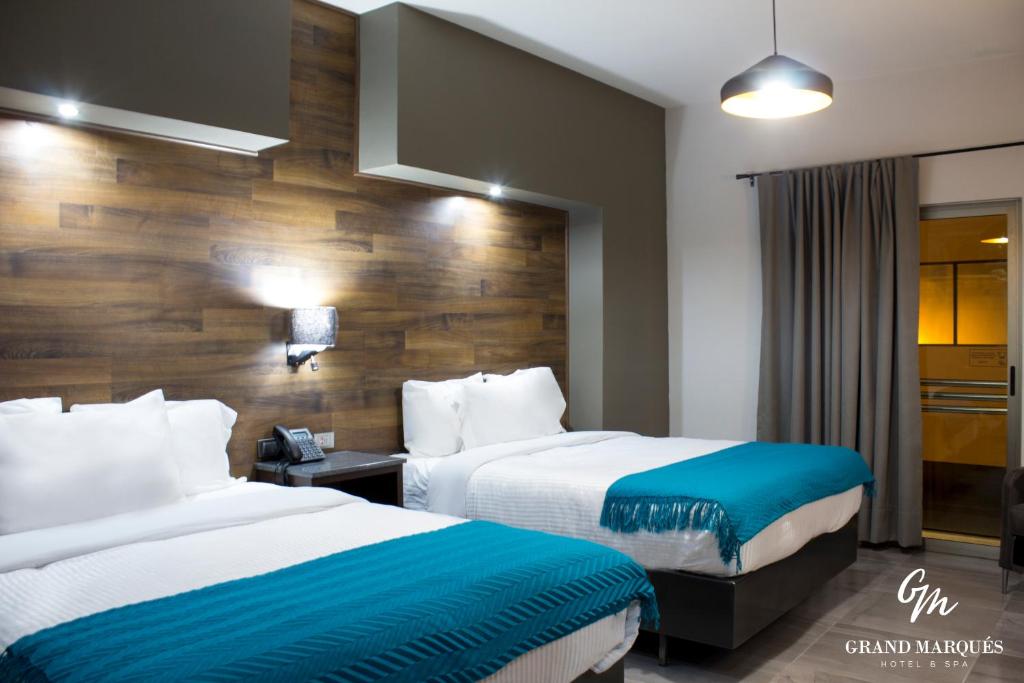 Двухместный (Двухместный номер с 2 отдельными кроватями) отеля Grand Marques, Сан-Хуан-де-лос-Лагос
