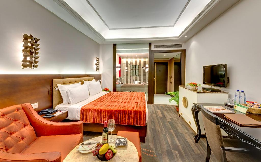 Двухместный (Двухместный номер Colony Premium с 1 кроватью или 2 отдельными кроватями) отеля Hotel Hindusthan International, Kolkata, Калькутта
