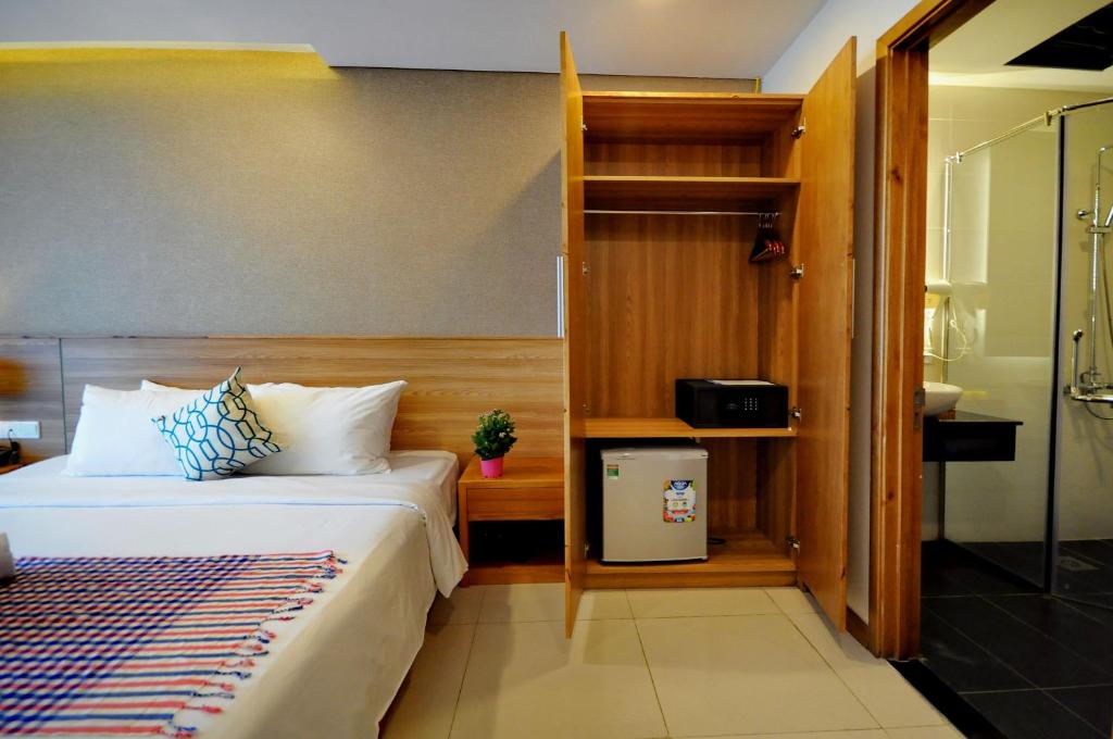 Апартаменты (Апартаменты с 3 спальнями и видом на море), Holi Beach Hotel & Apartments