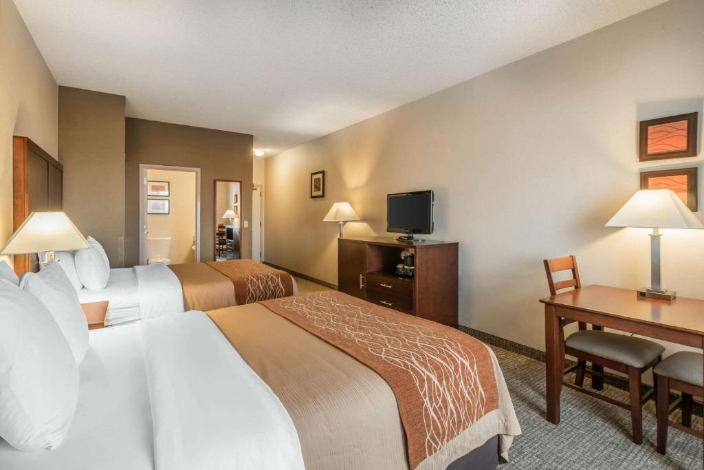 Двухместный (Номер с 2 кроватями размера «queen-size» – Для некурящих), Comfort Inn & Suites Seattle North