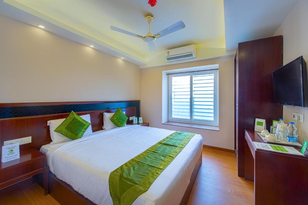 Двухместный (Стандартный двухместный номер с 1 кроватью) отеля Treebo Vedanta, Калькутта