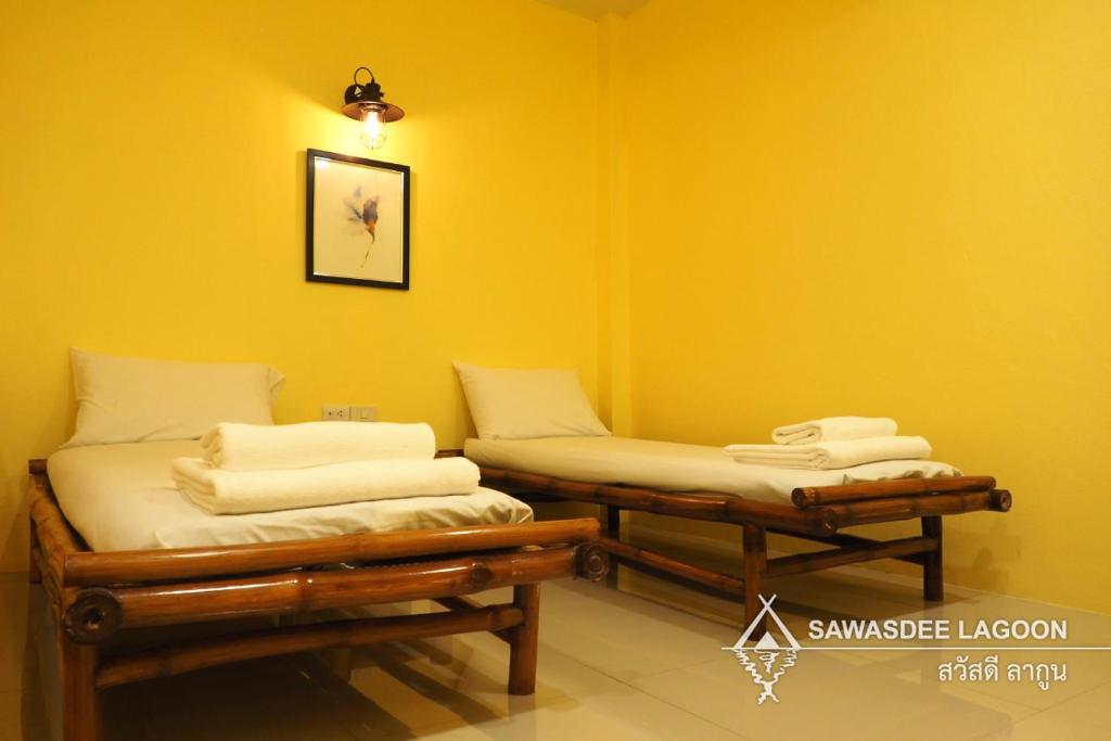Двухместный (Стандартный двухместный номер с 2 отдельными кроватями) кемпинга Sawasdee Lagoon Camping Resort, Пхангнга