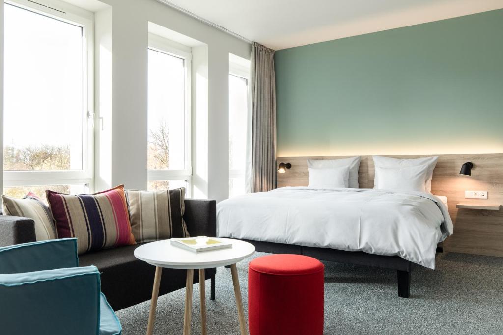 Сьюит (Номер-студио - Доступ для гостей с ограниченными физическими возможностями) апарт-отеля sylc. Apartmenthotel – Serviced Apartments, Гамбург