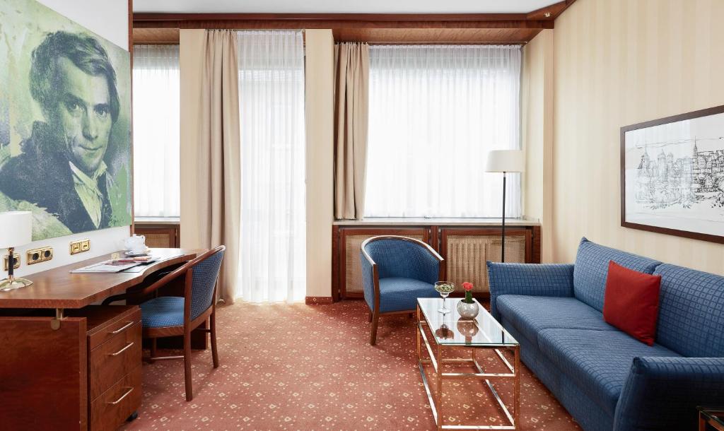 Двухместный (Двухместный номер бизнес-класса с 1 кроватью) апарт-отеля Derag Livinghotel Kanzler, Бонн