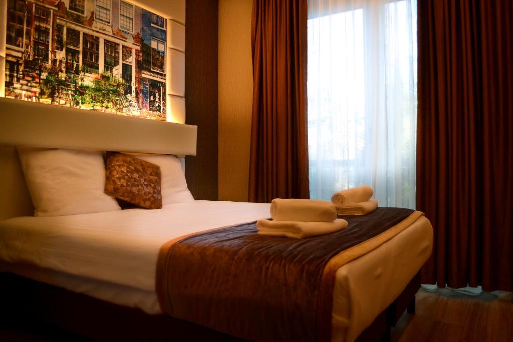 Двухместный (Двухместный номер с 2 отдельными кроватями) отеля Hotel Mosaic City Centre, Амстердам