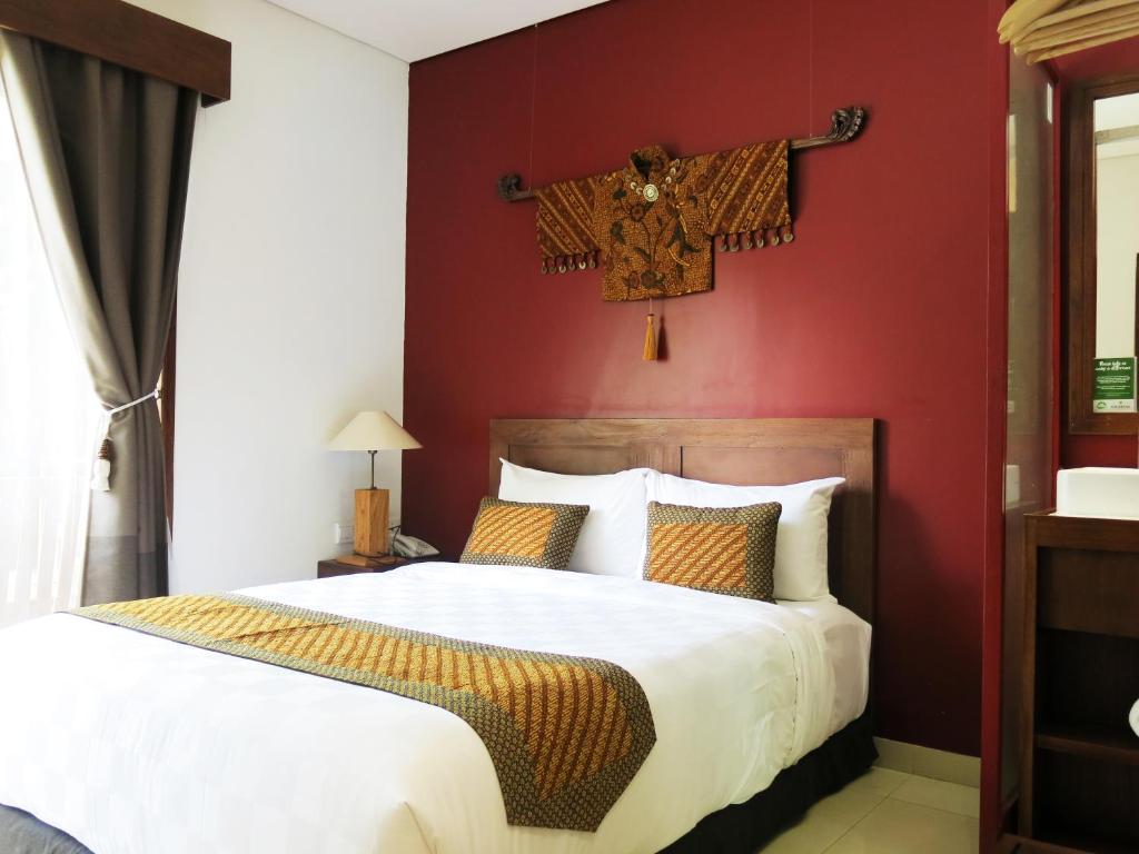 Двухместный (Long Stay Offer - 7/14/30 Days at Deluxe Double View Room with Balcony or Pool Access), Hotel Puriartha Ubud