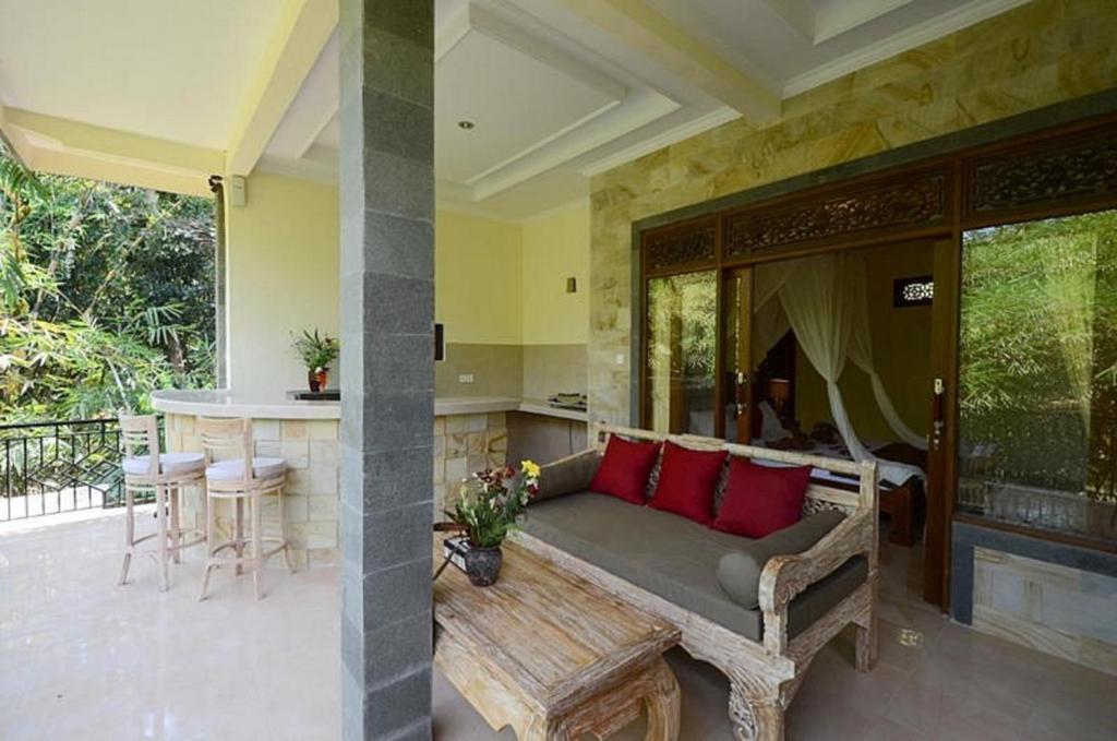 Двухместный (Номер Делюкс с видом на реку), Kukuh House Ubud