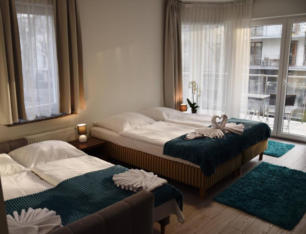 Апартаменты (Double Room Plus) апарт-отеля Aparthotel Baltic Spa, Свиноуйсьце