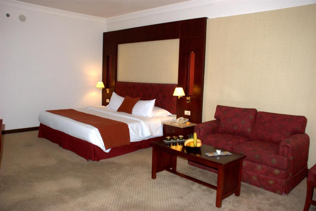 Двухместный (Люкс с 1 спальней) отеля Safir Hotel Cairo, Каир