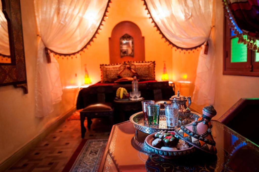 Двухместный (Двухместный номер с 1 кроватью), Riad bleu du Sud