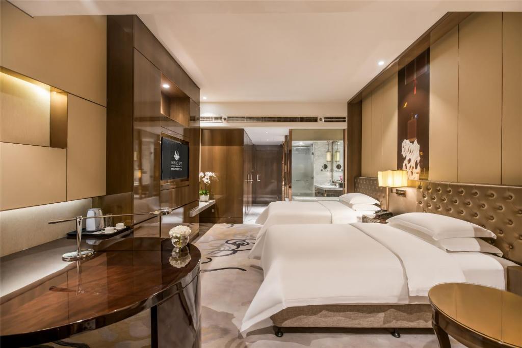 Двухместный (Standard Room (Twin bed)) отеля Minyoun Chengdu Kehua Hotel, Чэнду