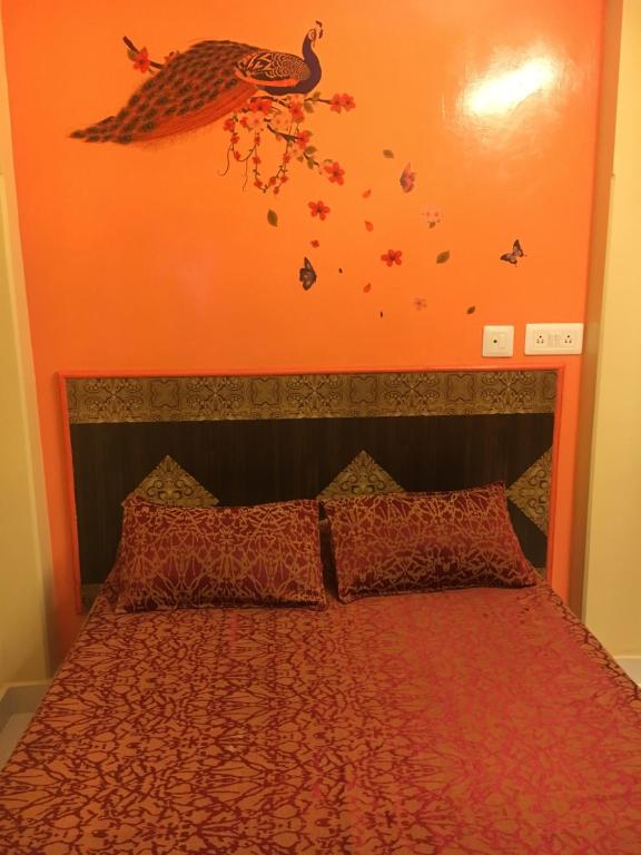 Двухместный (Двухместный номер с 1 кроватью и собственной ванной комнатой вне номера) гостевого дома Bhadra Kali Guest House, Варанаси