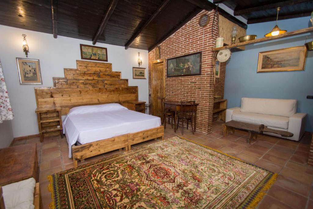 Двухместный (Двухместный номер Делюкс с 1 кроватью), Agriturismo Papyrus