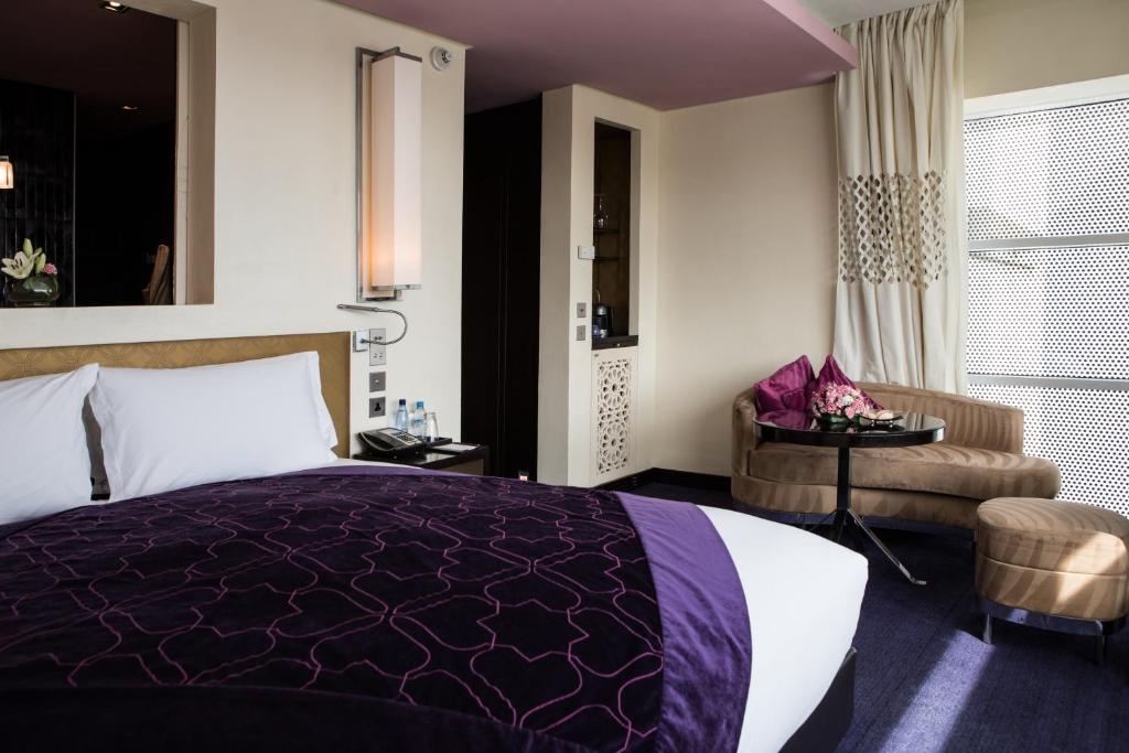 Двухместный (Улучшенный номер с кроватью размера «king-size») отеля Sofitel Casablanca Tour Blanche, Касабланка