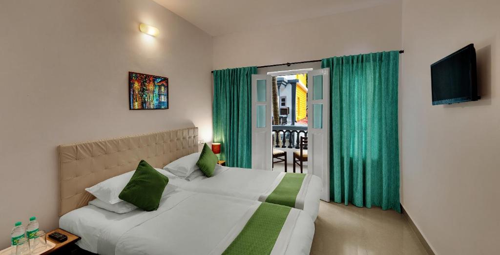 Двухместный (Стандартный двухместный номер с 1 кроватью) курортного отеля OYO 10169 Santiago Beach Resort 2, Калангут