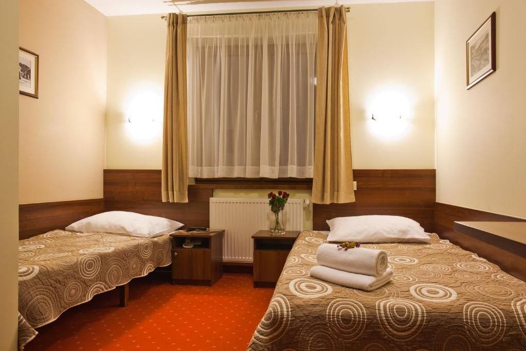 Двухместный (Стандартный двухместный номер с 2 отдельными кроватями) отеля Willa Trela, Мушина
