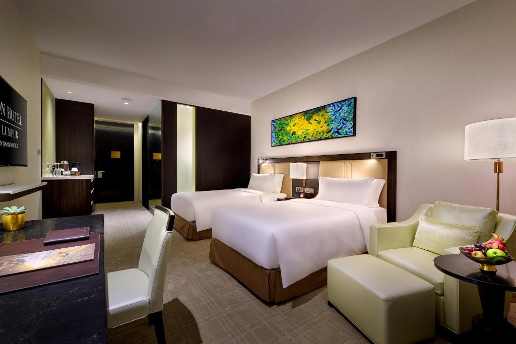 Двухместный (City Oasis Twin) отеля Pavilion Hotel Kuala Lumpur Managed by Banyan Tree, Куала-Лумпур