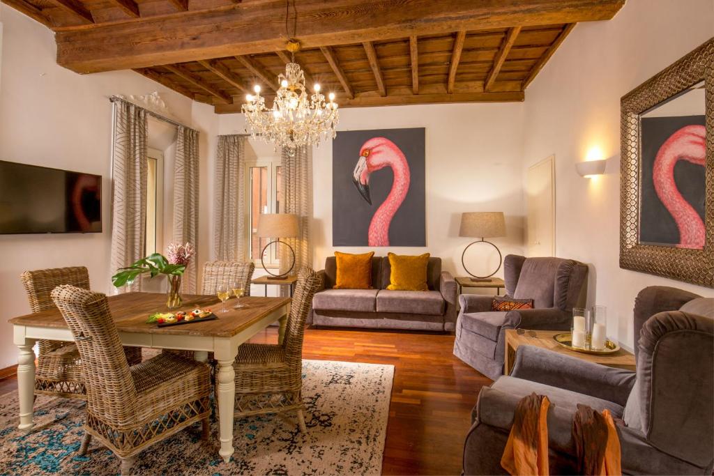 Апартаменты (Апартаменты с 1 спальней - Via delle Carrozze, 25), The Inn at the Spanish Steps-Small Luxury Hotels