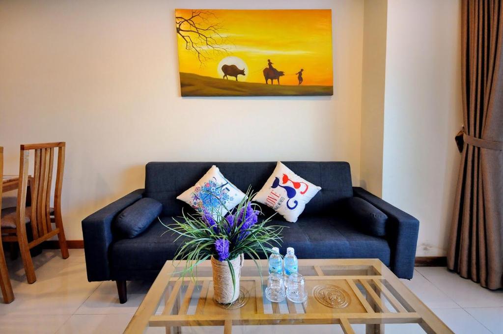 Апартаменты (Апартаменты с 1 спальней и балконом с видом на море), Holi Beach Hotel & Apartments