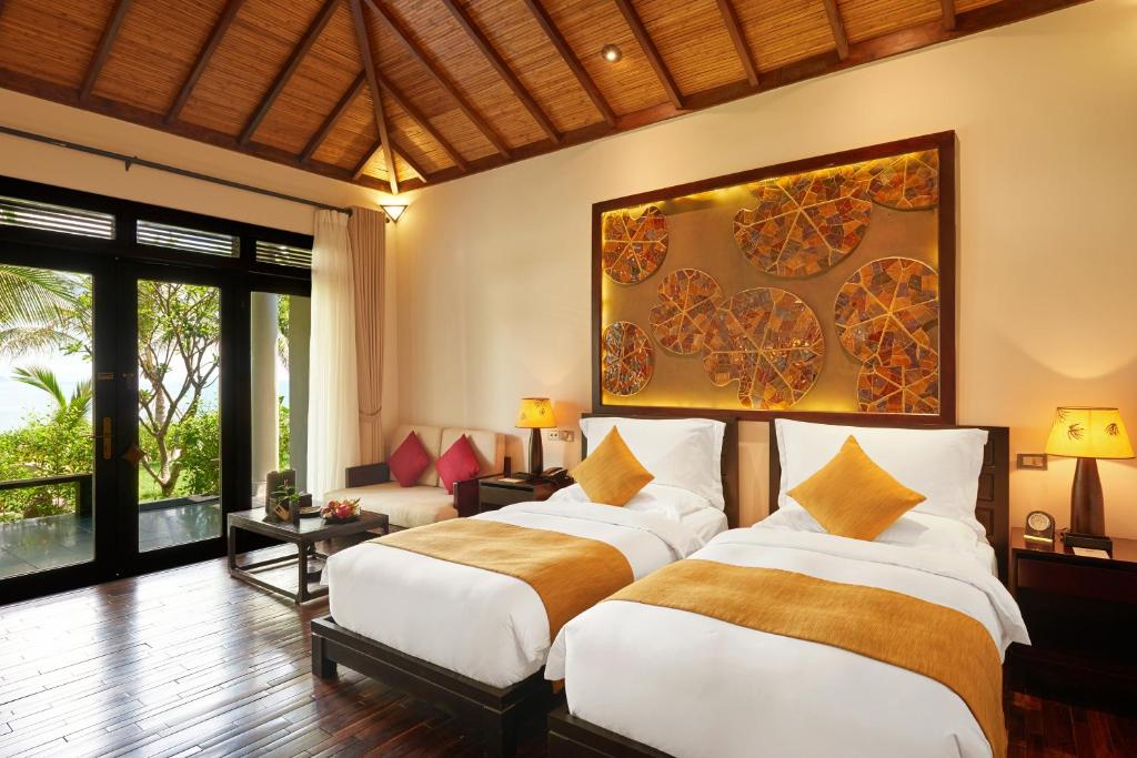 Двухместный (Двухместный номер Делюкс с 2 отдельными кроватями и видом на океан) курортного отеля Amiana Resort and Villas Nha Trang, Нячанг