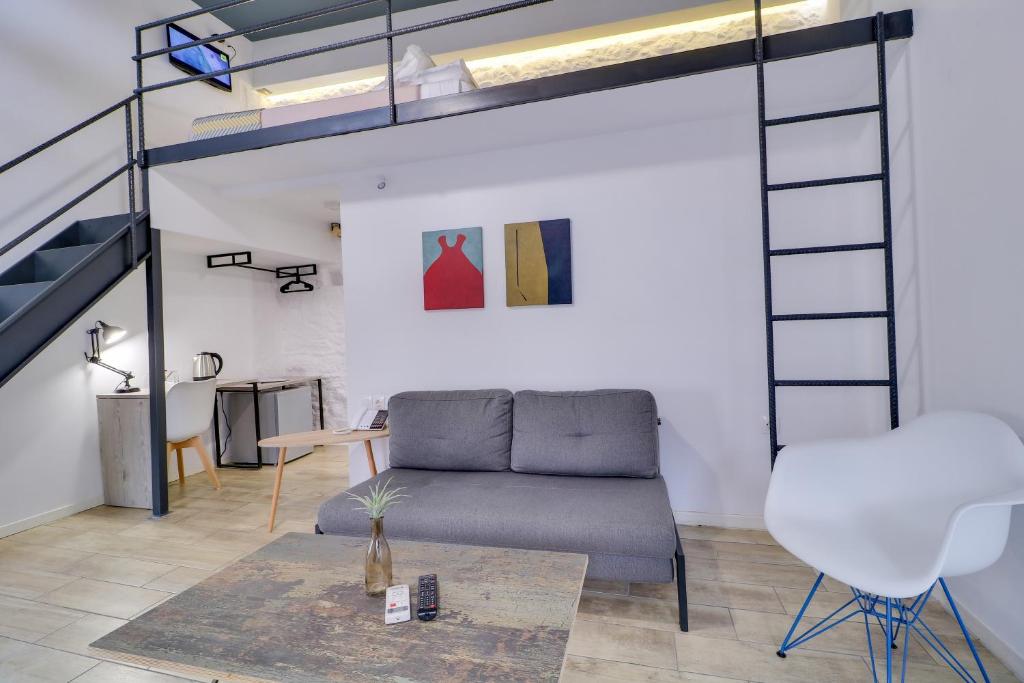 Сьюит (Street Level Superior Loft), athensotel.com