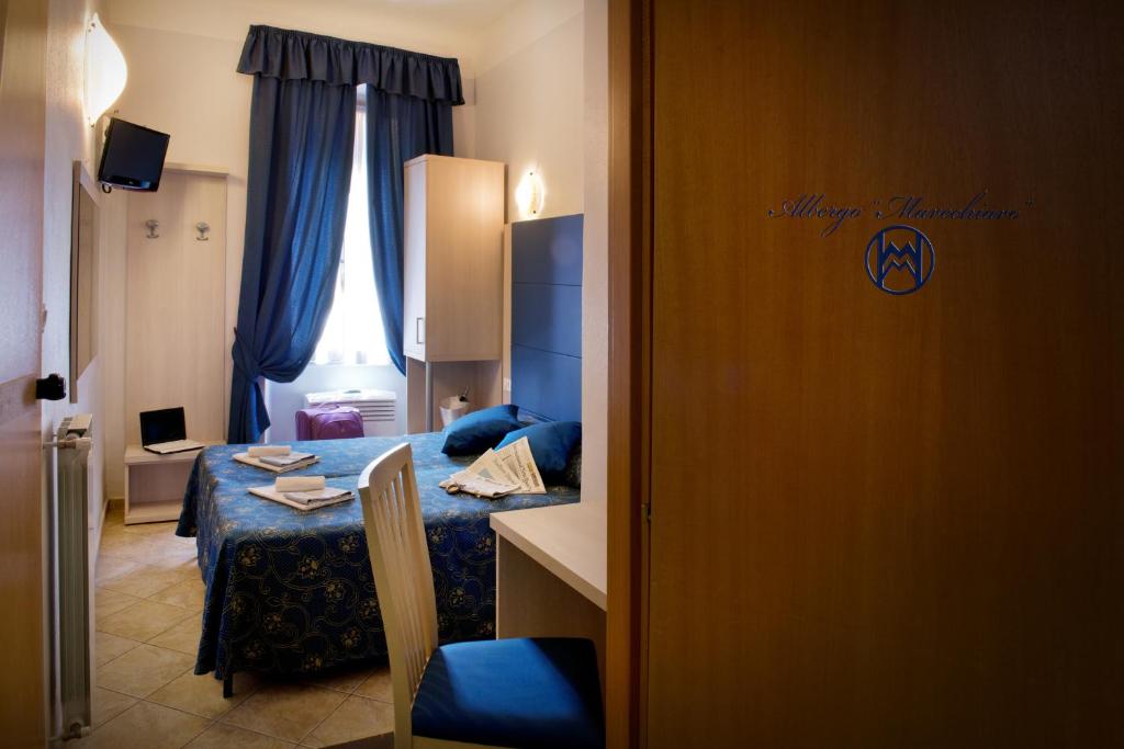 Двухместный (Двухместный номер эконом-класса с 1 кроватью или 2 отдельными кроватями) отеля Albergo Marechiaro, Рим