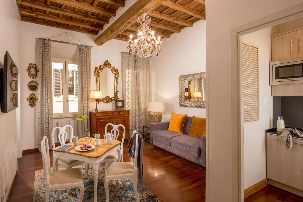 Апартаменты (Апартаменты с 1 спальней - Via delle Carrozze, 25), The Inn at the Spanish Steps-Small Luxury Hotels