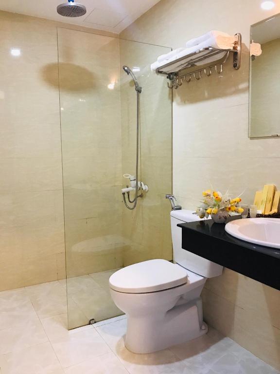 Двухместный (Улучшенный двухместный номер с 2 отдельными кроватями) отеля Gold Beach Hotel Phu Quoc, Дуонг-Донг