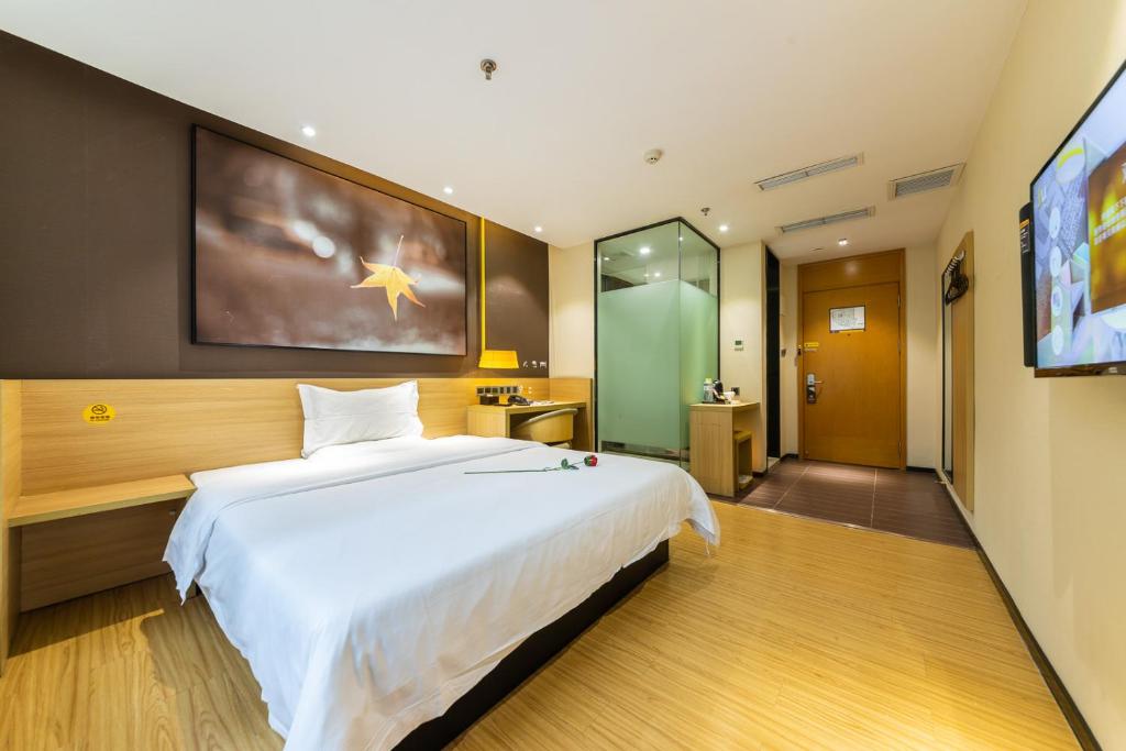 Двухместный (Mainland Chinese Citizens - IU Super Queen Room), IU Hotel Chongqing Jiefangbei