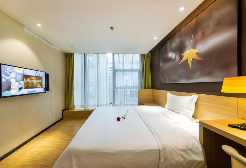 Двухместный (Mainland Chinese Citizens - IU Super Queen Room), IU Hotel Chongqing Jiefangbei