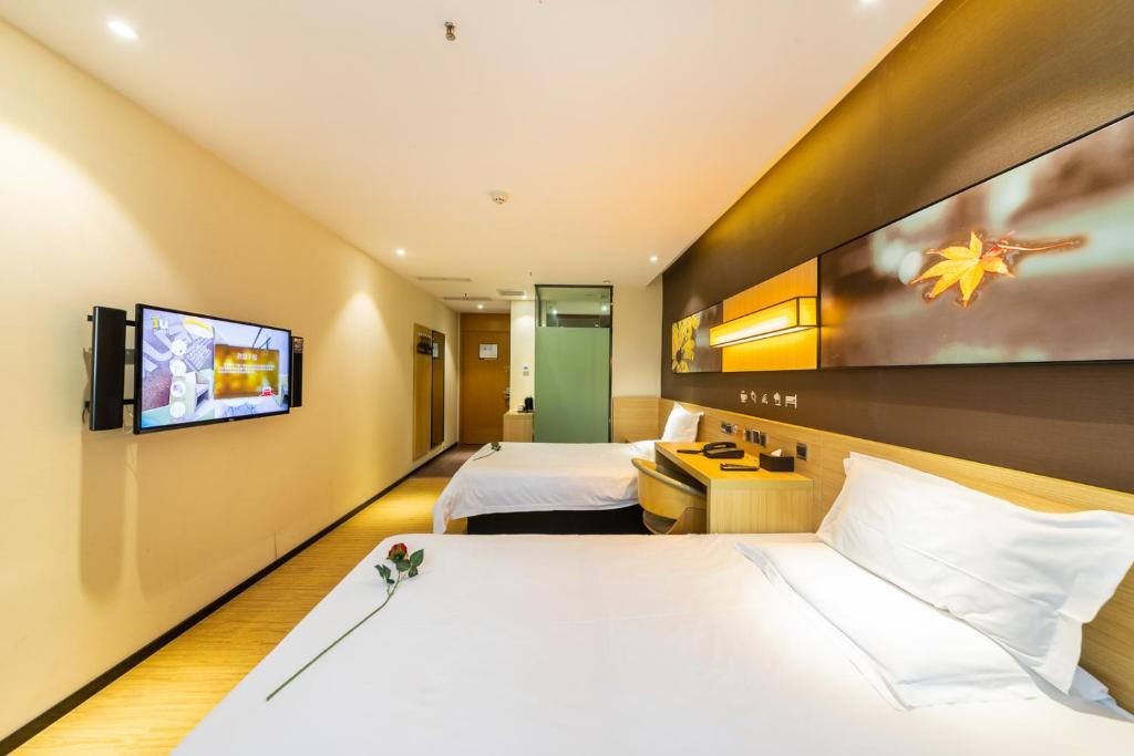 Двухместный (Mainland Chinese Citizens - IU Super Twin Room), IU Hotel Chongqing Jiefangbei