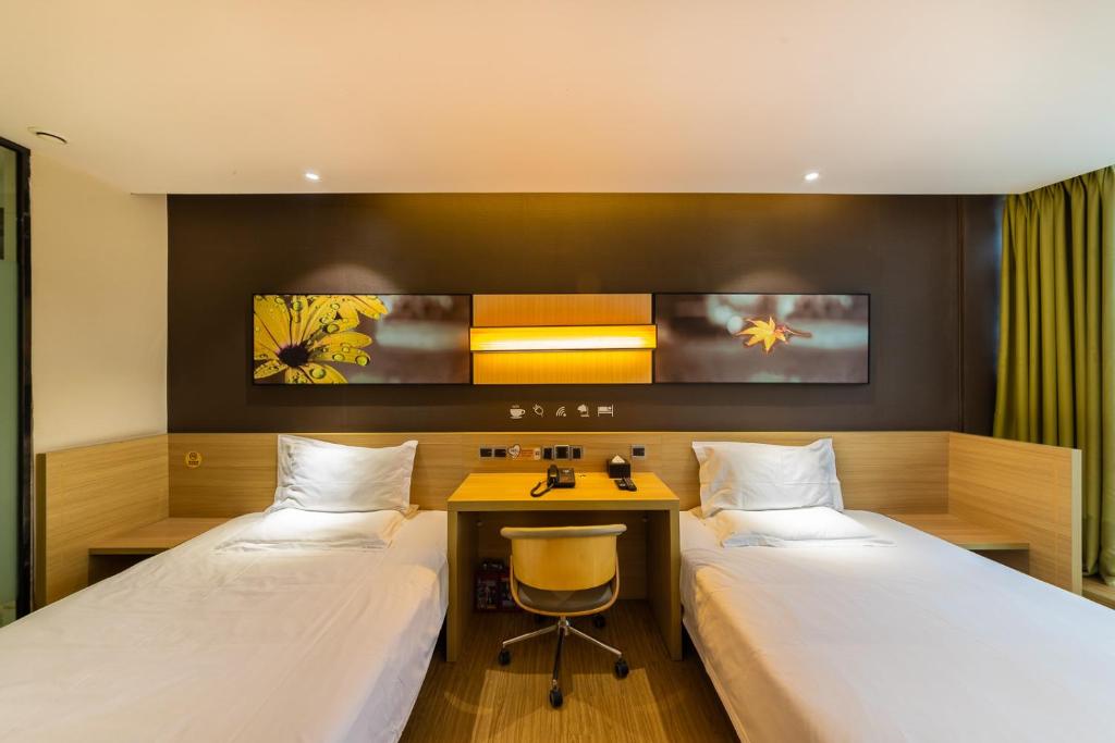 Двухместный (Mainland Chinese Citizens - IU Super Twin Room), IU Hotel Chongqing Jiefangbei