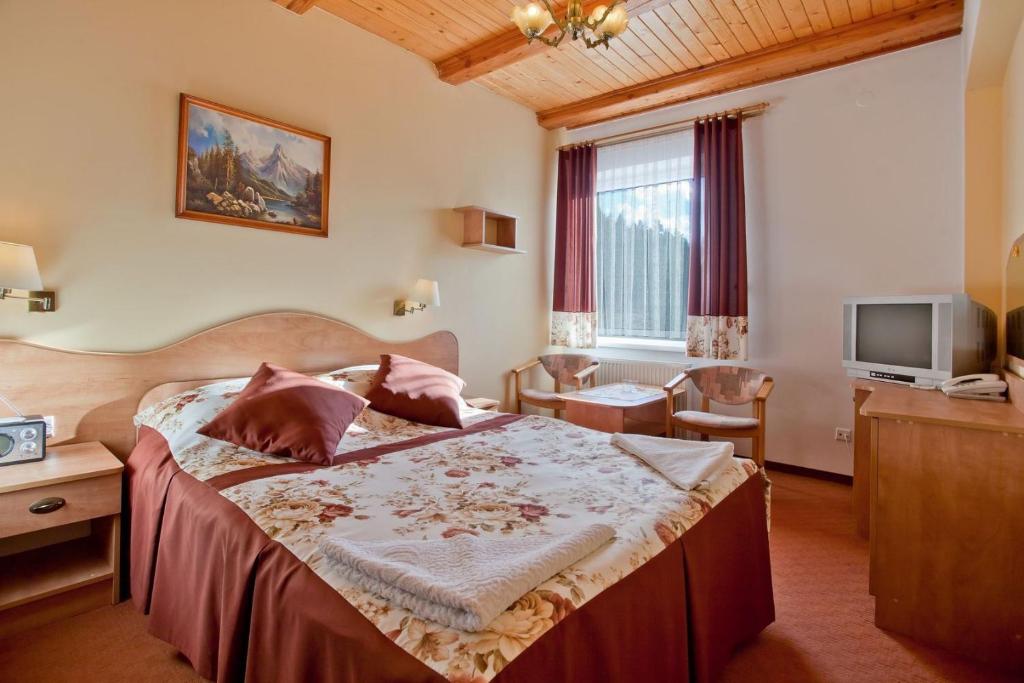 Двухместный (Двухместный номер Делюкс с 1 кроватью) отеля Piastun SPA&Wellness, Крыница