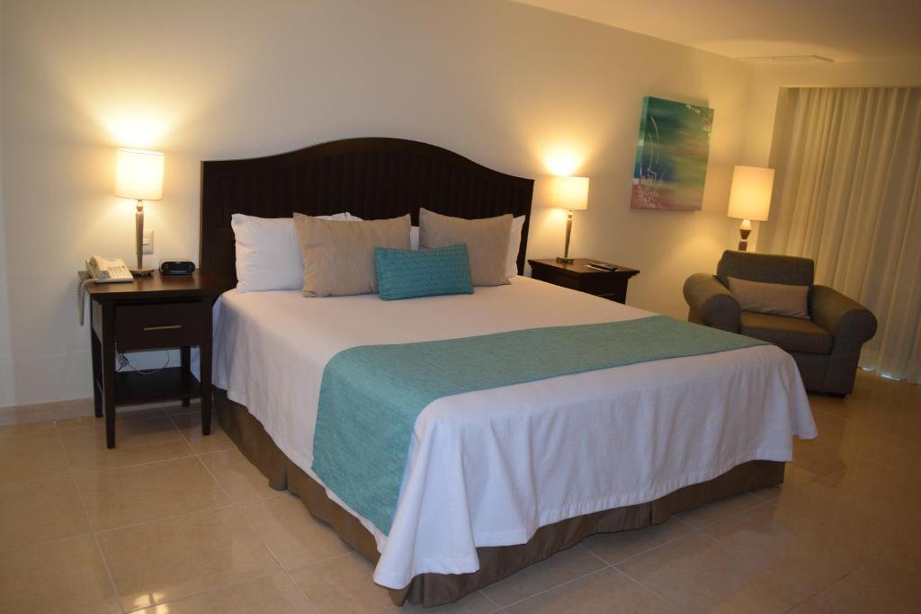 Двухместный (Номер с кроватью размера «king-size») отеля Astur Hotel & Residence, Веракрус