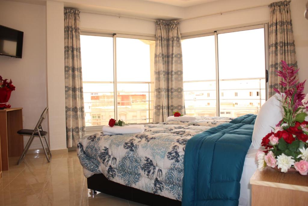 Двухместный (Улучшенный двухместный номер с 1 кроватью или 2 отдельными кроватями) отеля Hotel La Place, Эль-Джадида