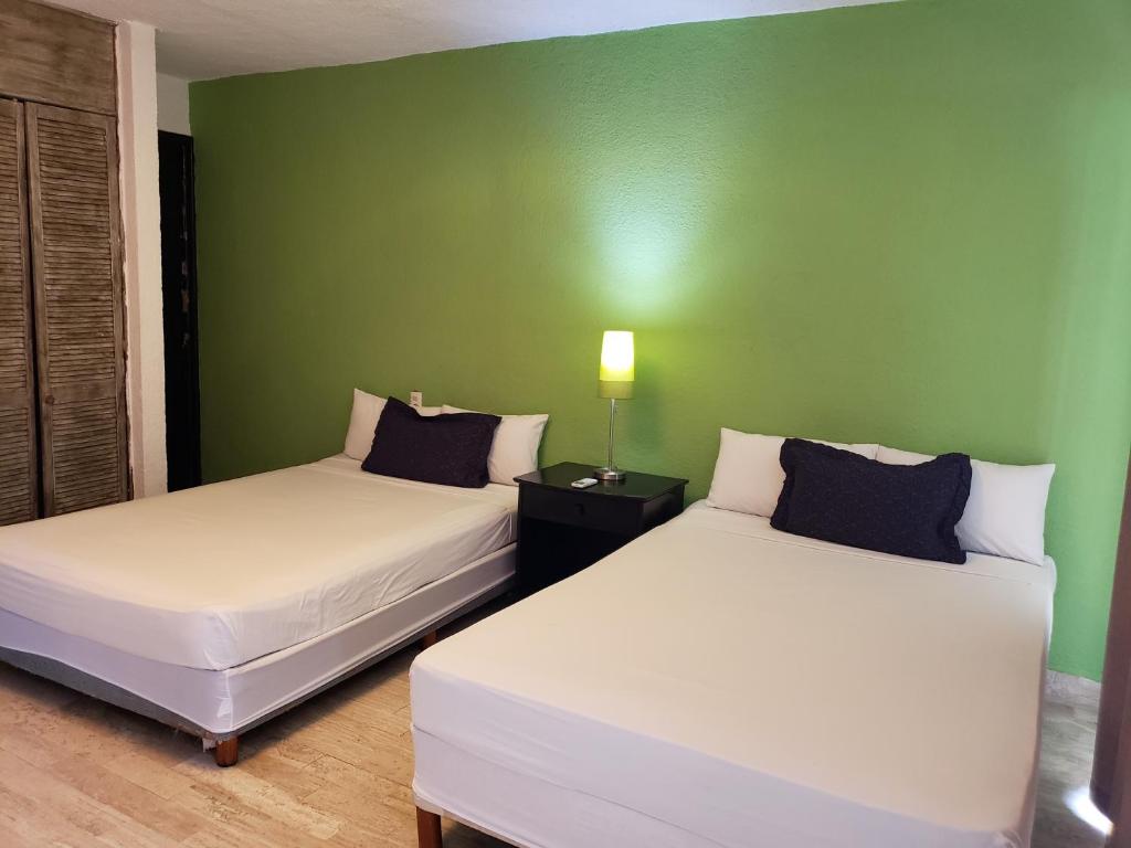 Апартаменты (Апартаменты с 2 спальнями) отеля Hotel Green 16, Канкун