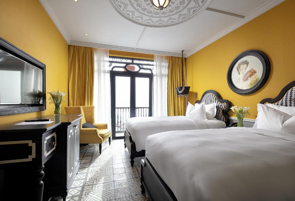 Двухместный (Двухместный номер Делюкс с 2 отдельными кроватями) отеля Hotel de la Coupole - MGallery, Сапа